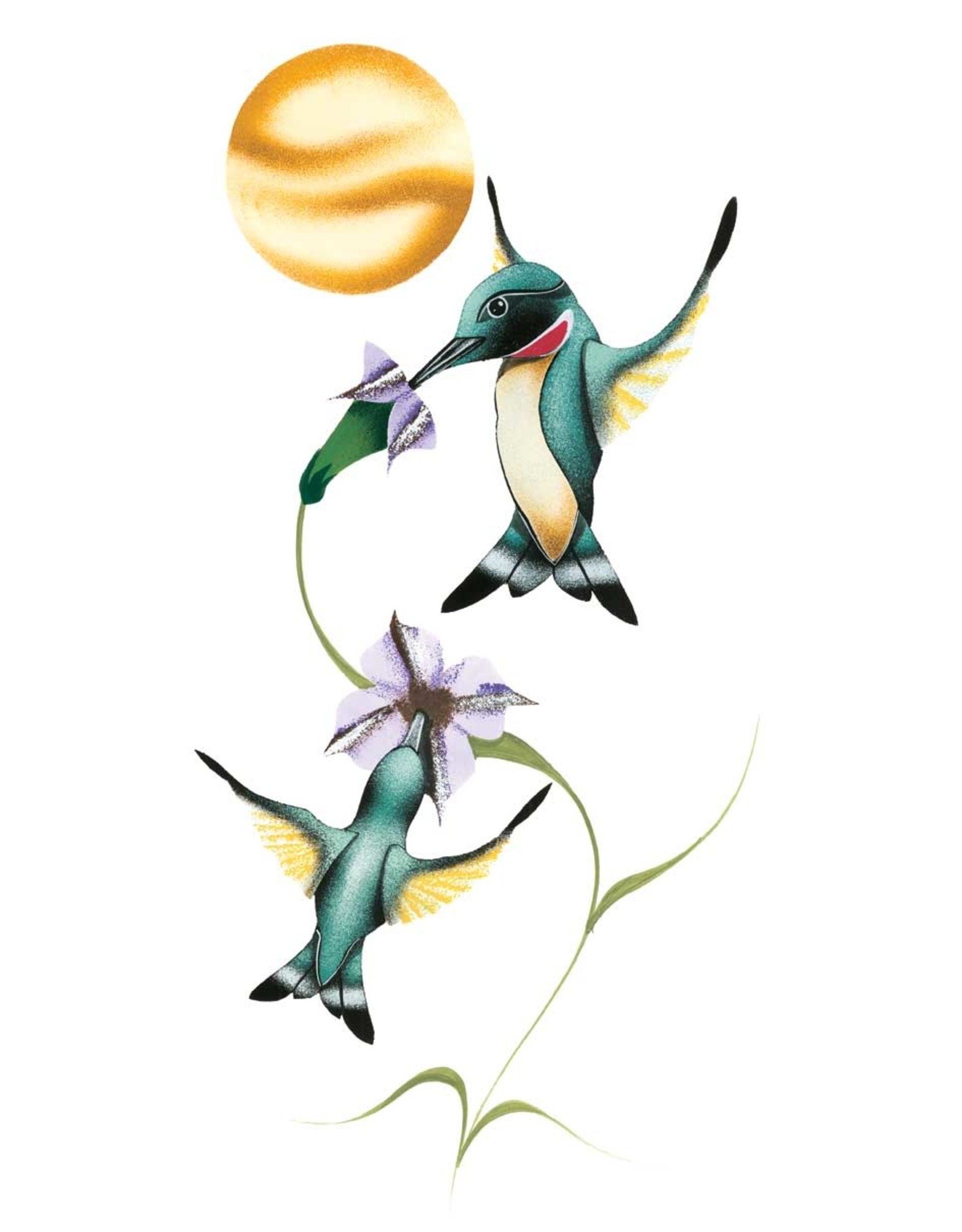 Mother & Child - Hummingbird by Garnet Tobacco Limited Edition