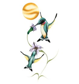 "Mother & Child - Hummingbird" par Garnet Tobacco Édition Limitée