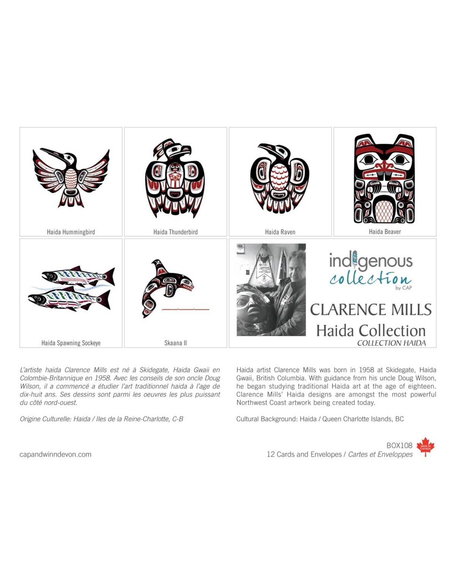 Haida Collection Clarence Mills 12 Card Box - Box 108