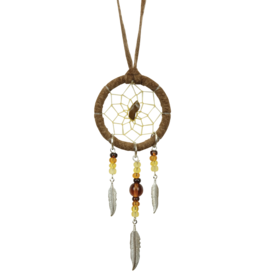 Dream Catcher with Metal Feathers - DC342