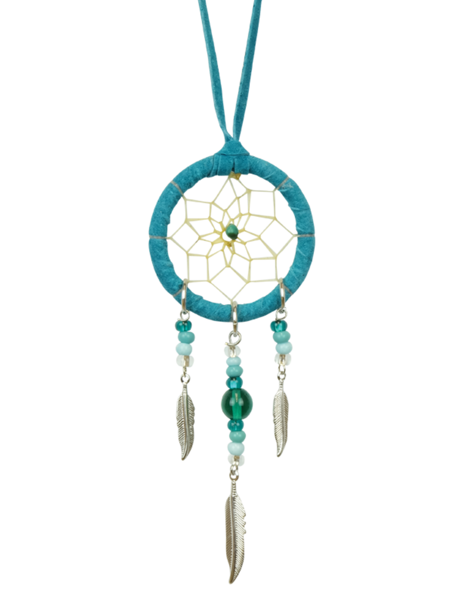 Dream Catcher with Metal Feathers - DC342