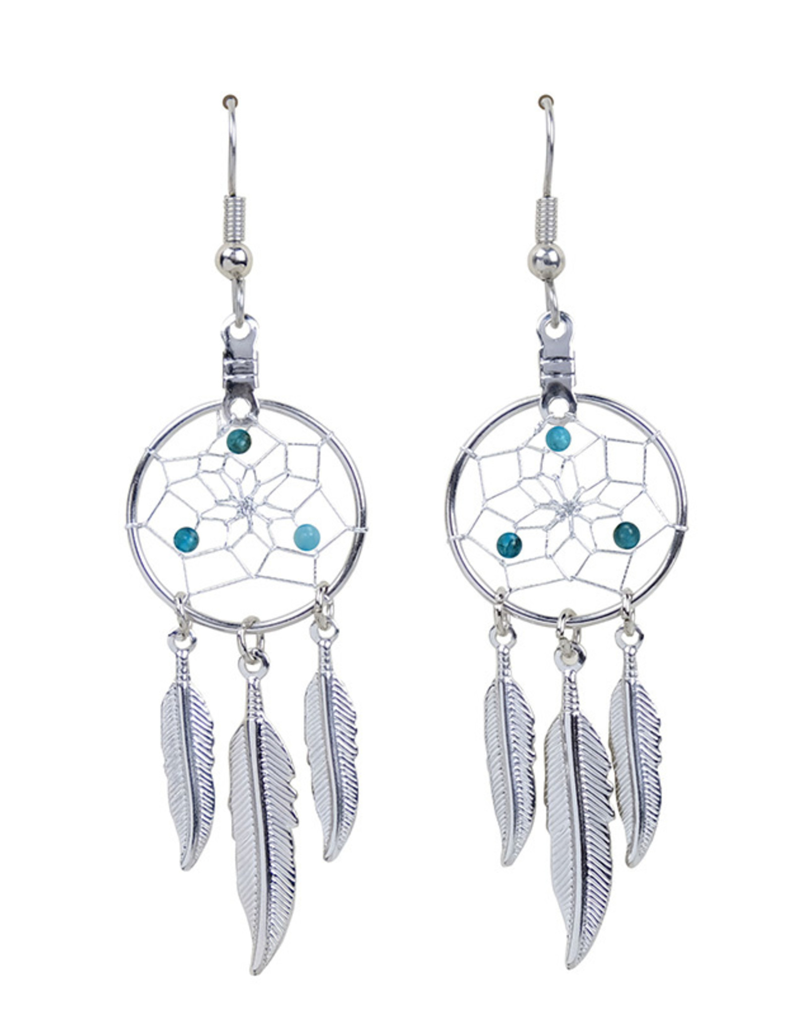 Birthstone Dream Catcher Earrings - DC17