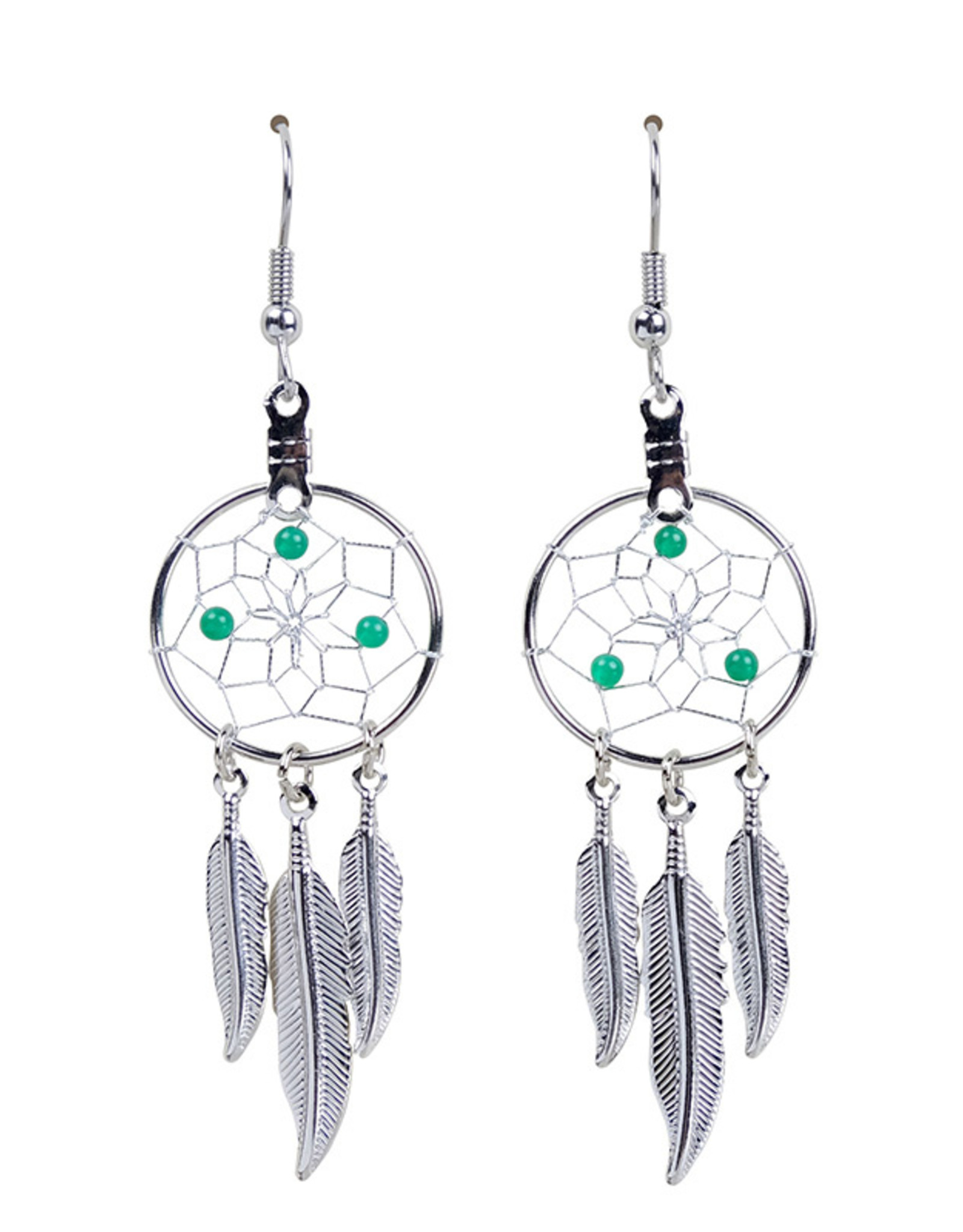 Birthstone Dream Catcher Earrings - DC17