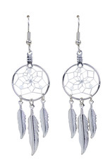 Birthstone Dream Catcher Earrings - DC17