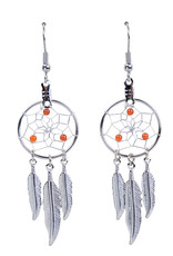 Birthstone Dream Catcher Earrings - DC17