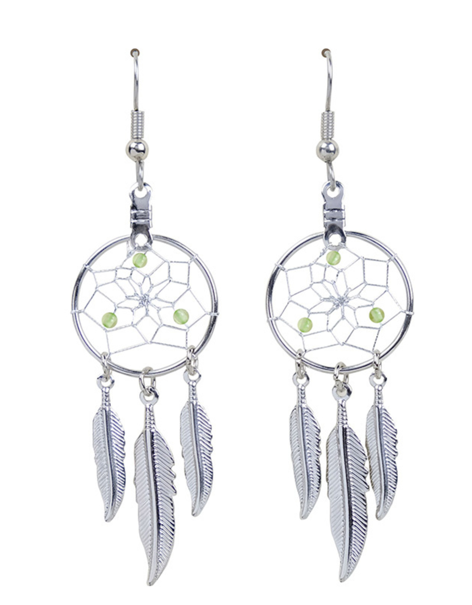 Birthstone Dream Catcher Earrings - DC17