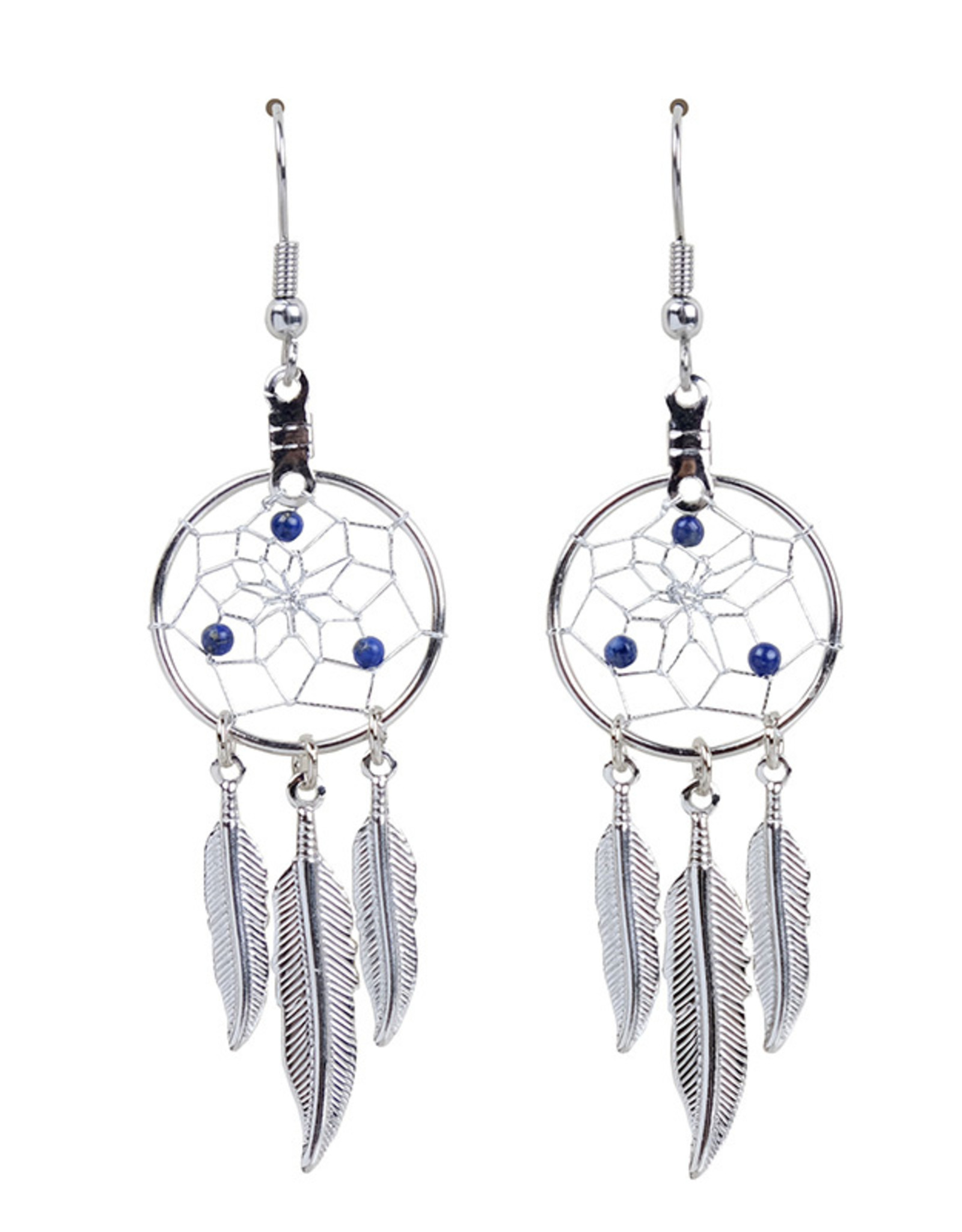 Birthstone Dream Catcher Earrings - DC17