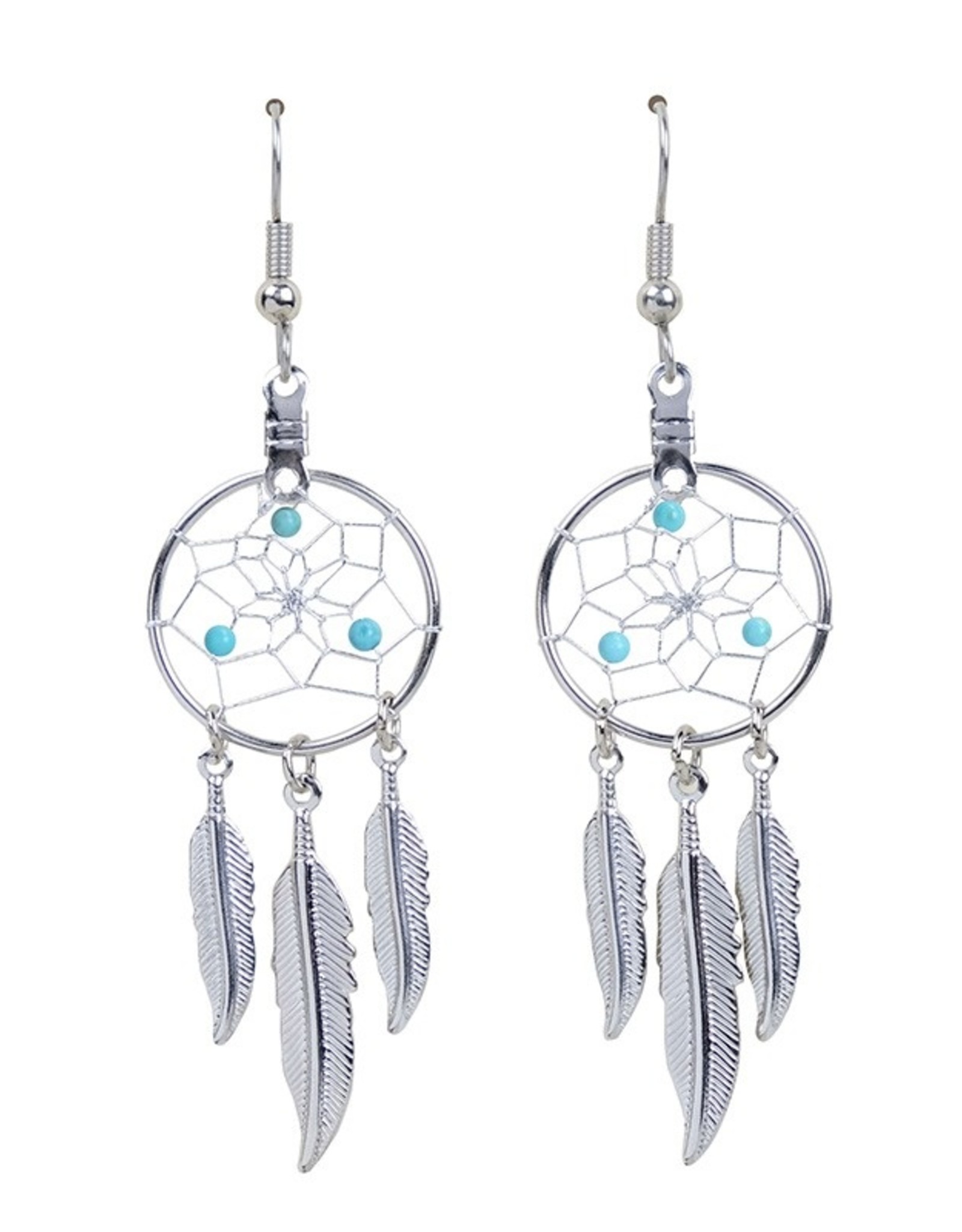 Birthstone Dream Catcher Earrings - DC17