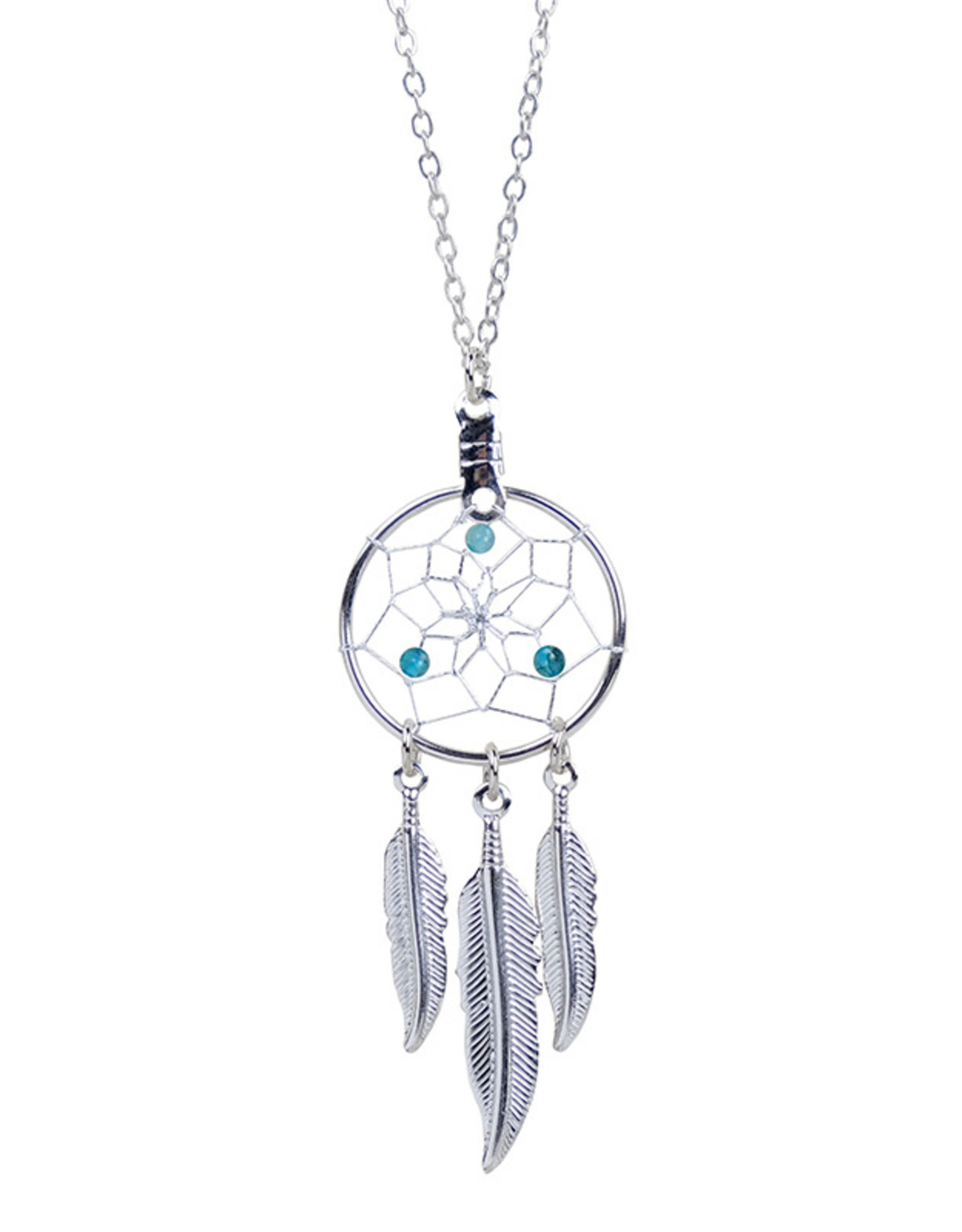 Birthstone Dream Catcher Necklace - DC17-P