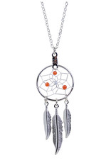 Birthstone Dream Catcher Necklace - DC17-P