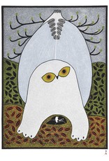 Opulent Owl par Ningeokuluk Teevee Carte