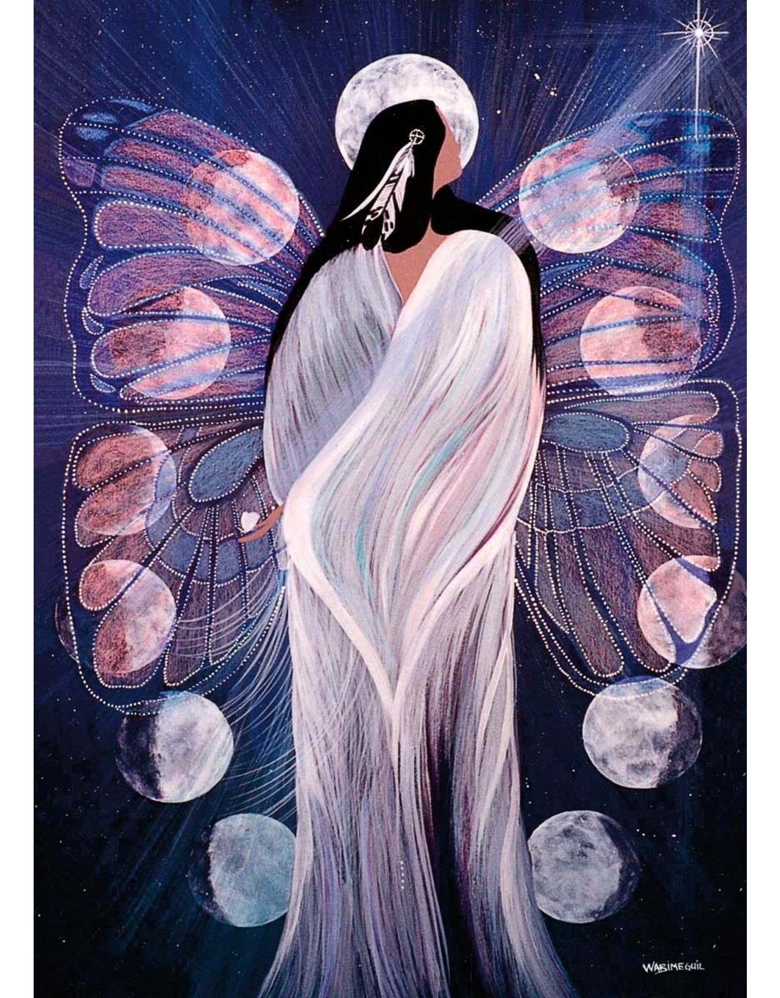 13th Moon by Betty Albert Card