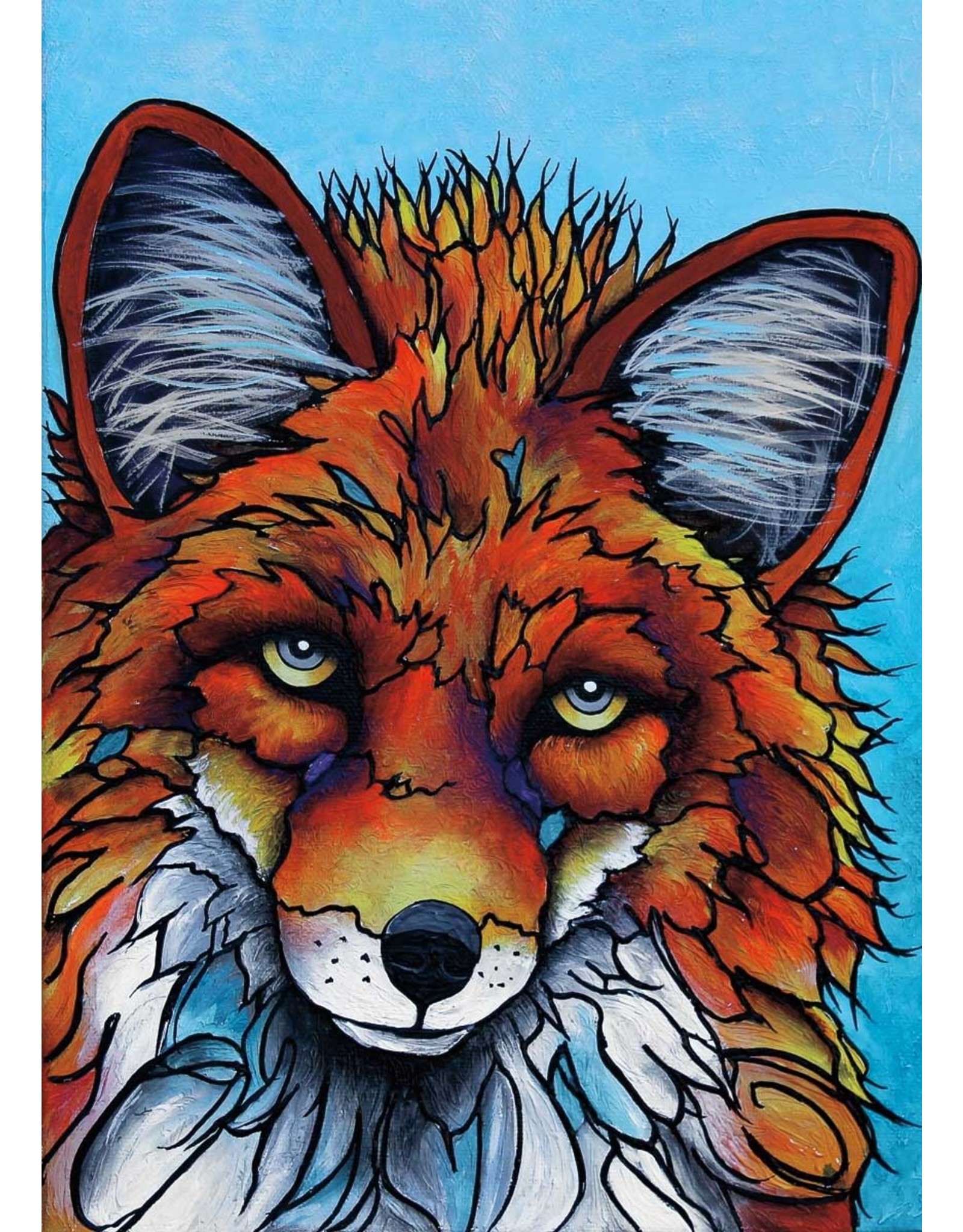 What a Fox par Micqaela Jones Carte