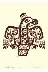 Haida Eagle Ghuut par Bill Reid Carte