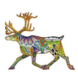 Caribou par Sue Coccia Carte
