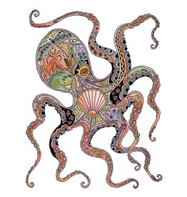 Octopus by Sue Coccia Card