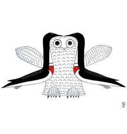 Imaginary Owl by Ohotaq Mikkigak Card