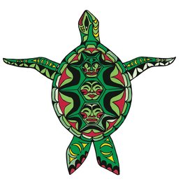 Turtle par Angela Kimble Carte
