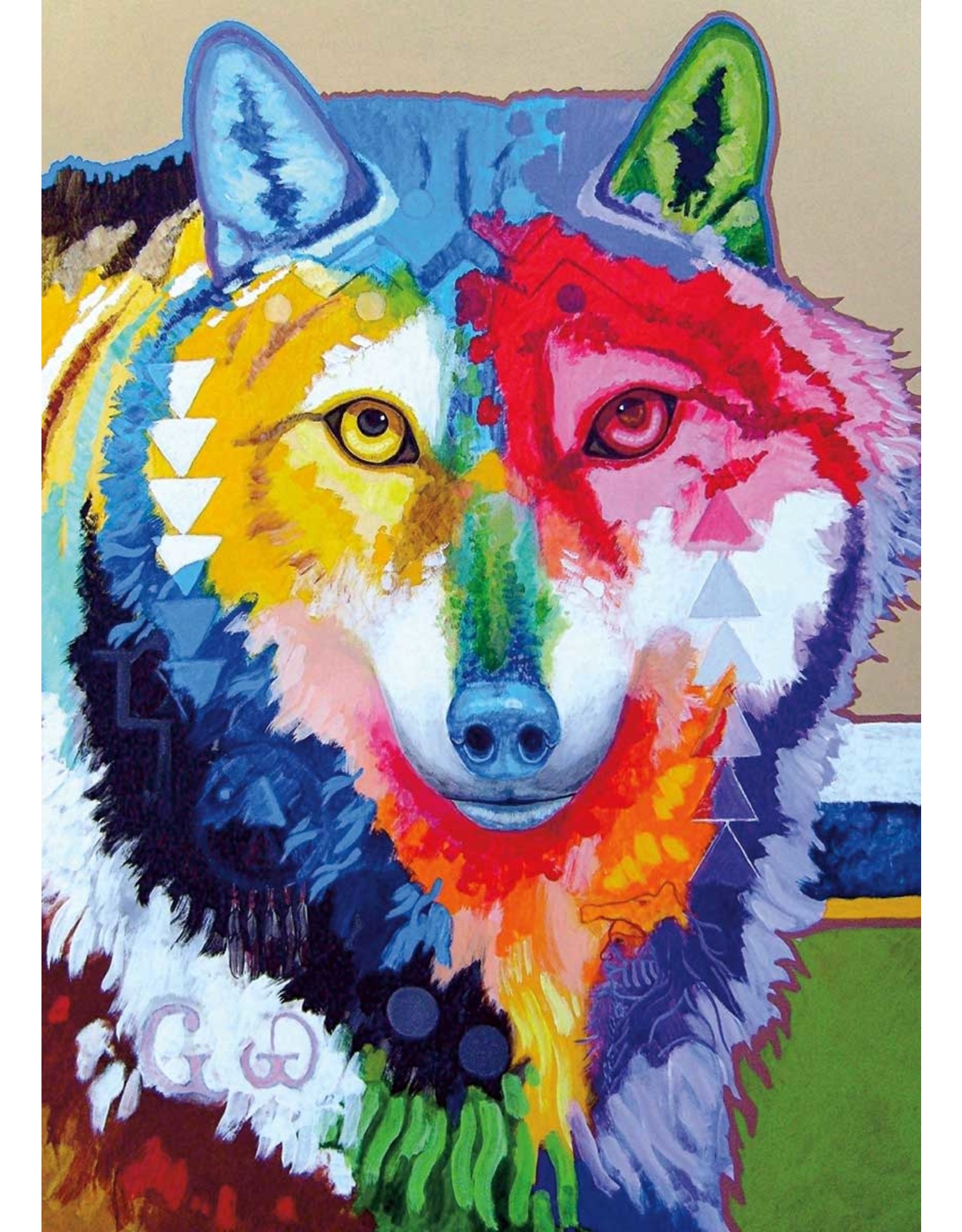 Big Wolf by John Balloue Matted