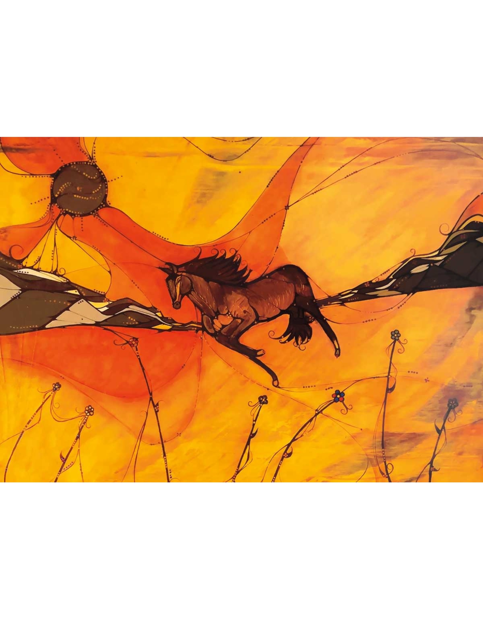 Notin (Wind) by Laird Goulet Framed