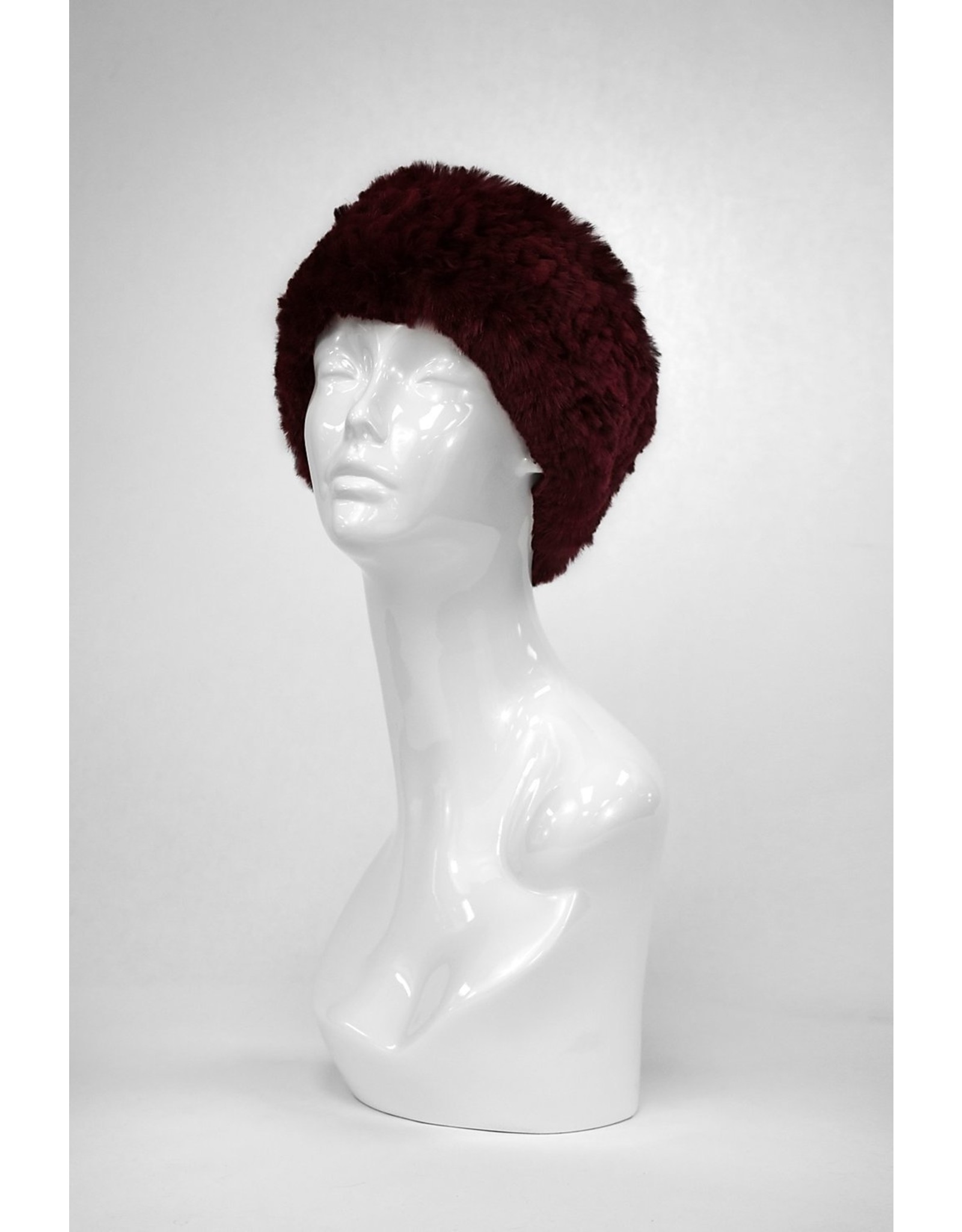 Knitted Rabbit Fur Headband