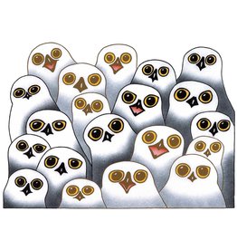 Parliament of Owls par Kananginak Pootoogook Carte