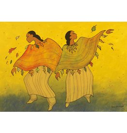 Autumn Dance by Maxine Noel Card