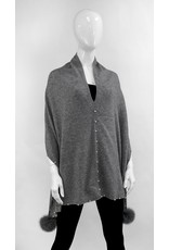 Poncho avec Renards et Perles - PODA01