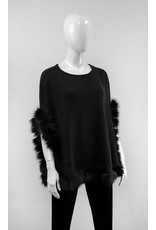 Poncho Laine avec Bordure Renard IMW47