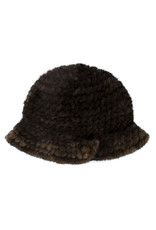 Knitted Mink Hat