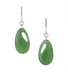 Jade Eagle Earrings
