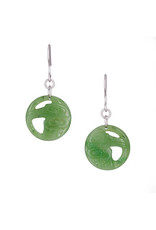 Jade Raven Earrings - JD25