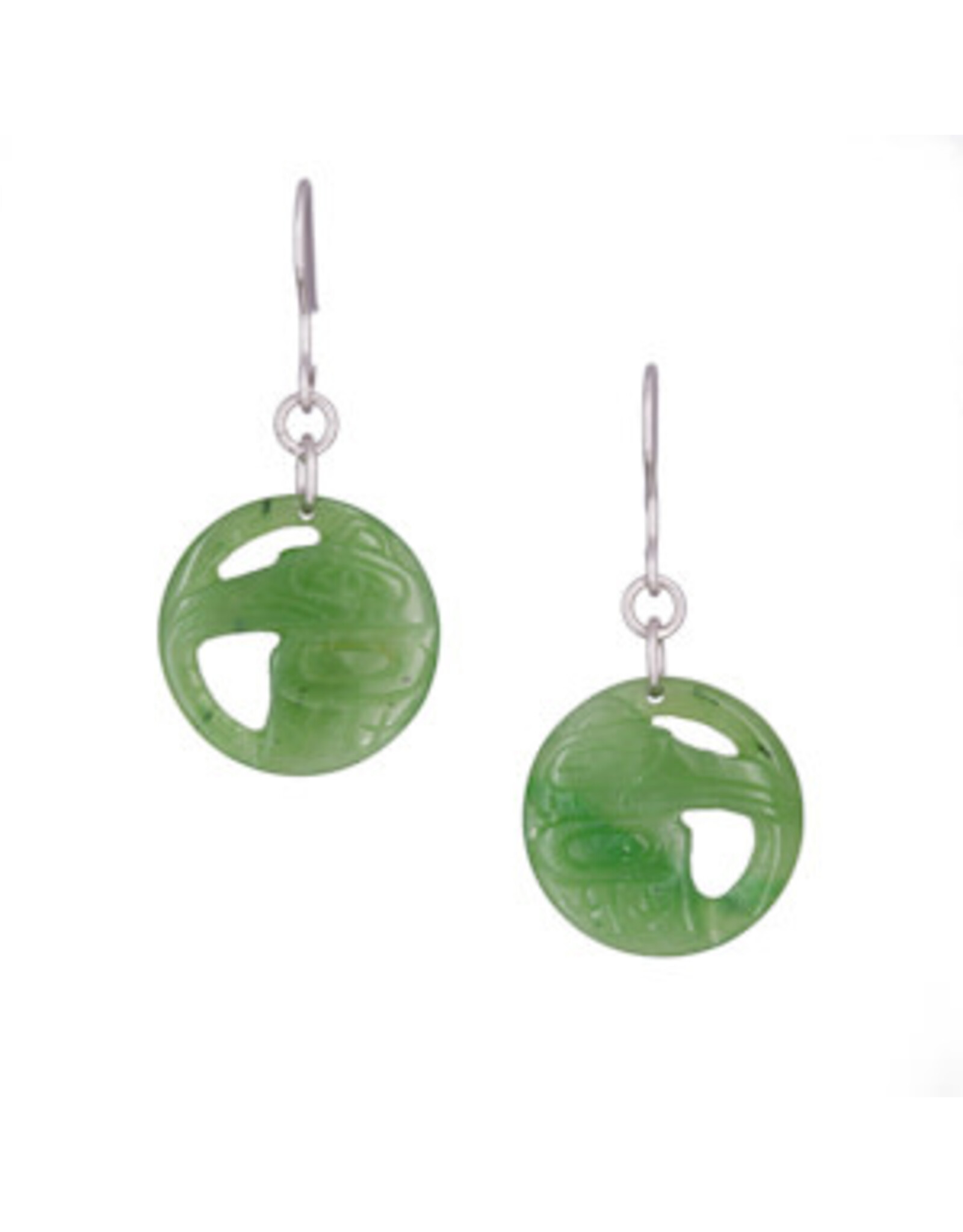 Boucle D'oreille en Jade  - JD25