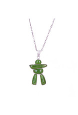 Jade Inukshuk Necklace - JP71