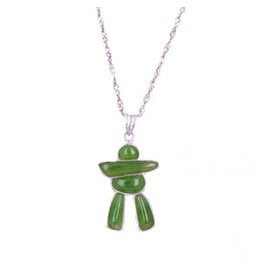 Collier en Jade Inukshuk