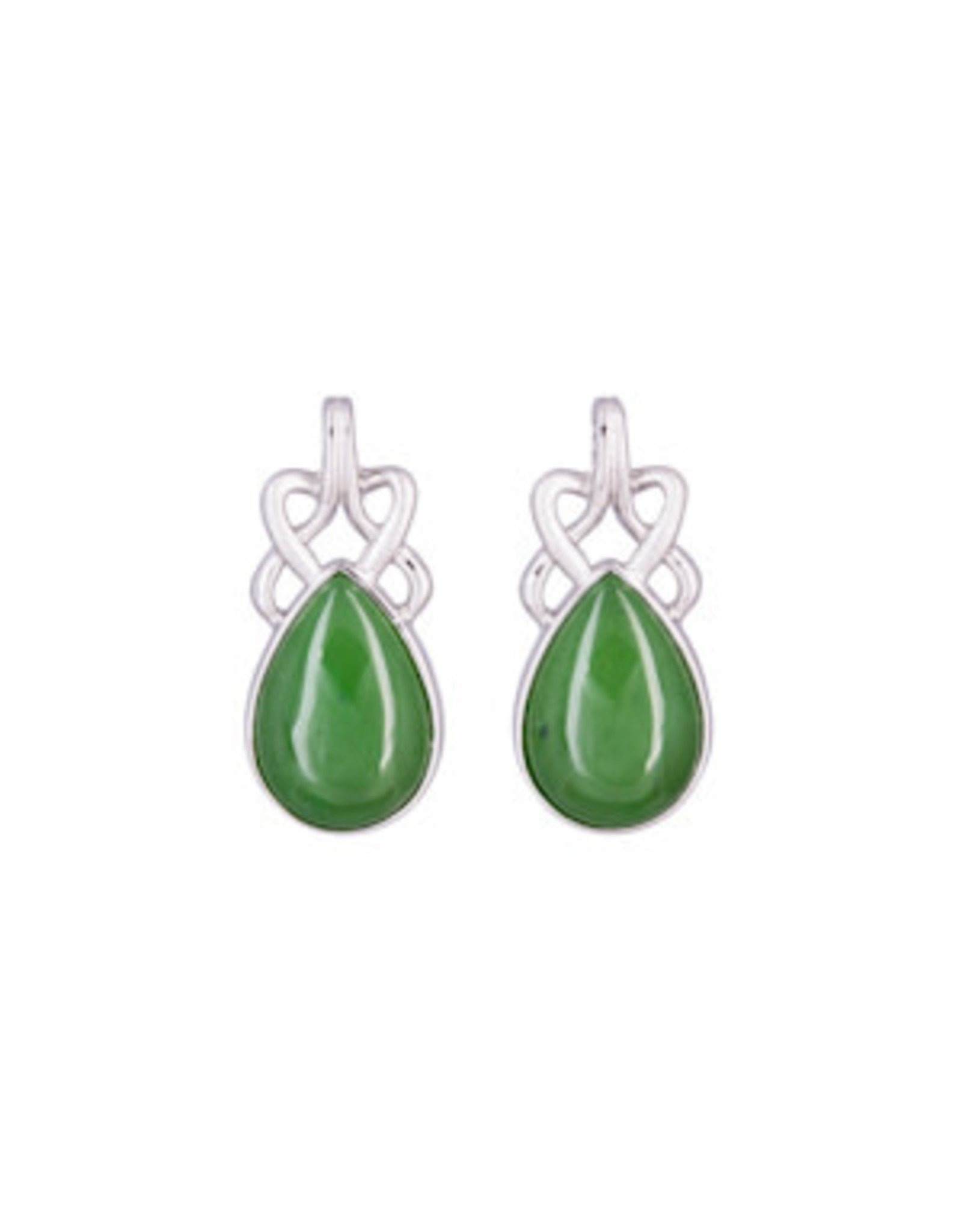 Boucles d'oreilles en Jade  - JES44