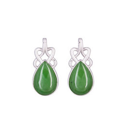 Boucles d'oreilles en Jade