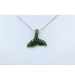 Whale Tale Jade Necklace