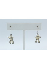 Inukshuk Mammoth Earrings Silver - ME57