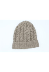 Cable Hat - 45% Qiviuk 45% Merino 10% Silk