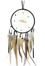 Vision Seeker Dream Catcher with Stones and Quartz - VS13