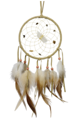 Vision Seeker Dream Catcher with Stones and Quartz - VS13