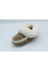 Clay Sheepskin Slipper Moccasin