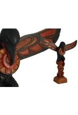 Raven Stealing Sun Totem Pole  - 401