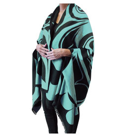 Reversible Fashion Cape - Eagle by Roger Smith