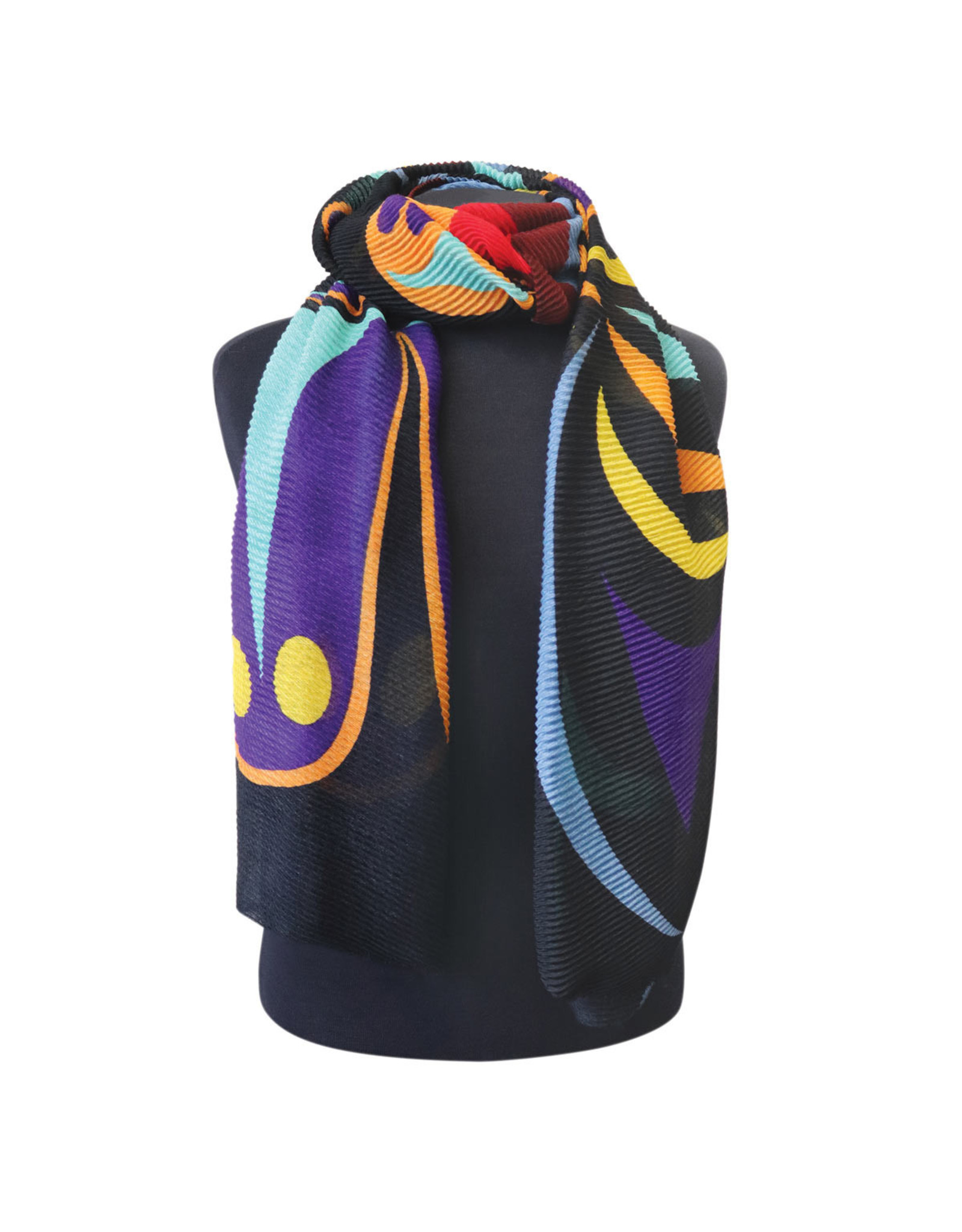 Eco Scarf - Light Saver (Raven) by Maynard Johnny Jr. (ESCARF16)