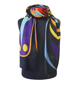 Eco Scarf - Light Saver (Raven) by Maynard Johnny Jr. (ESCARF16)