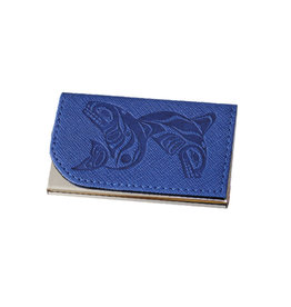 Card Holder - Whales by Paul Windsor