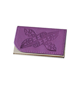 Card Holder - Hummingbirds by Maynard Johnny Jr.