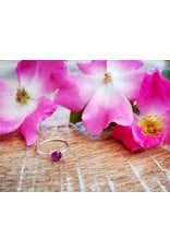 Alberta Wild Rose Stacking Rings - WRSR